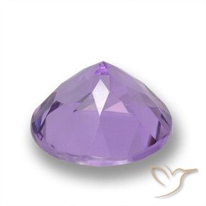 3.21克拉天然紫水晶，圆形的，VVS