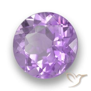 3.71克拉天然紫水晶，圆形的，VS