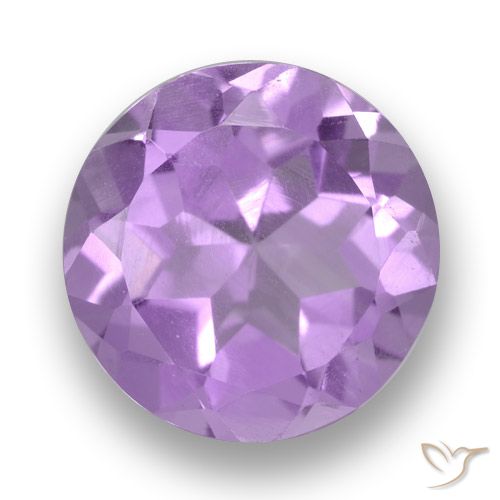 2.63ct 天然 明亮的粉紫色 紫水晶, 圆形的, VVS
