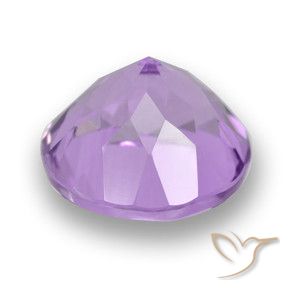 3.64克拉天然紫水晶，圆形的，VVS