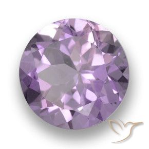 2.54克拉天然紫水晶，圆形的，VVS