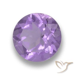 3.35克拉天然紫水晶，圆形的，VVS-VS