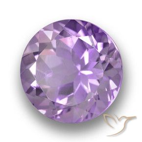 4.70克拉天然紫水晶，圆形的，VVS-VS