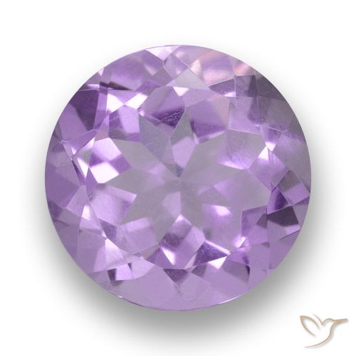 3.71克拉天然紫水晶，圆形的，VVS-VS