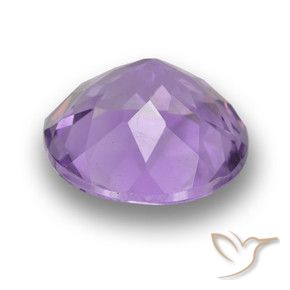 4.12克拉天然紫水晶，圆形的，VVS-VS