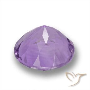 4.38克拉天然紫水晶，圆形的，VVS-VS