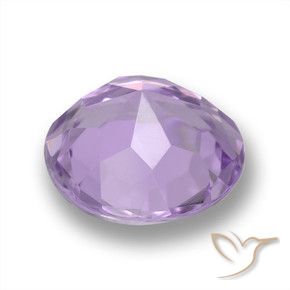 4.05克拉天然紫水晶，圆形的，VVS-VS