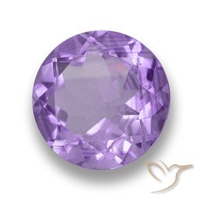 3.91克拉天然紫水晶，圆形的，VS