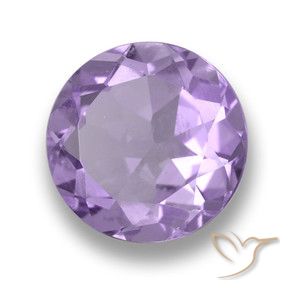 3.88克拉天然紫水晶，圆形的，VS