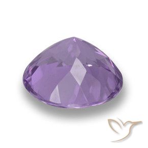 4.10克拉天然紫水晶，圆形的，VVS-VS