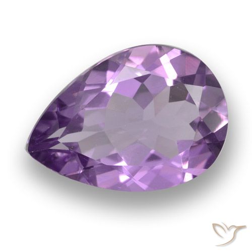 3.91克拉天然紫水晶，梨形，VVS-VS