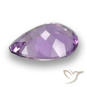 3.91克拉天然紫水晶，梨形，VVS-VS