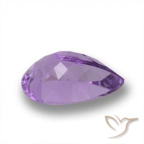 4.31克拉天然紫水晶，梨形，VVS-VS