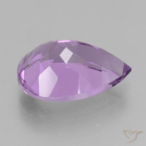 4.77克拉天然紫水晶，梨形，VVS