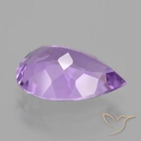 4.43克拉天然紫水晶，梨形，VVS-VS