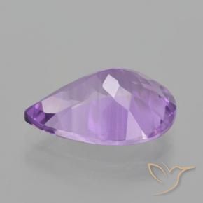 4.03克拉天然紫水晶，梨形，VS