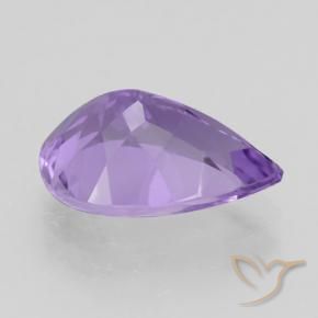 4.30克拉天然紫水晶，梨形，VVS