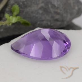 4.51克拉天然紫水晶，梨形，VVS