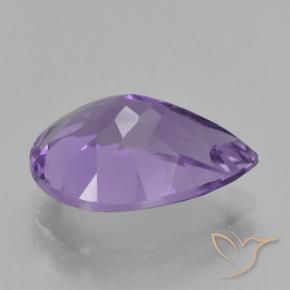4.79克拉天然紫水晶，梨形，VVS