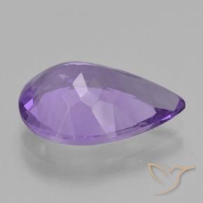 4.27克拉天然紫水晶，梨形，VVS
