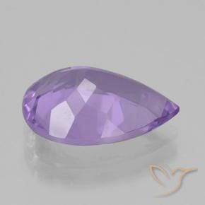 4.05克拉天然紫水晶，梨形，VVS