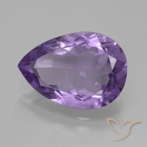3.97克拉天然紫水晶，梨形，VVS