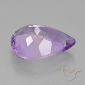 4.36克拉天然紫水晶，梨形，VVS-VS