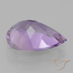 4.05克拉天然紫水晶，梨形，VVS-VS