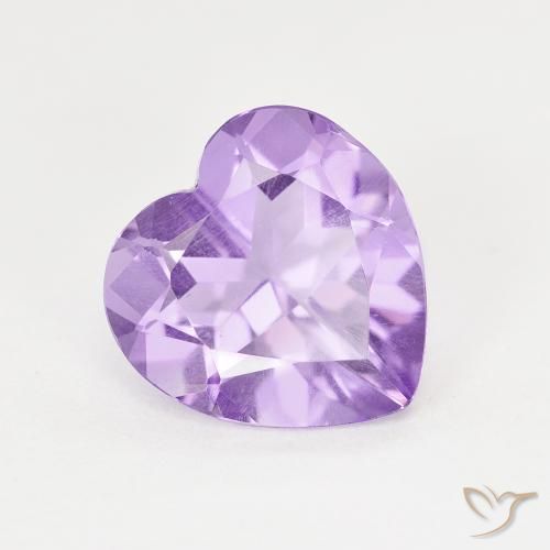 2.85克拉天然紫水晶，心形，VS