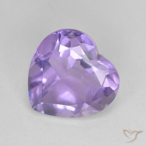 3.02克拉天然紫水晶，心形，VS
