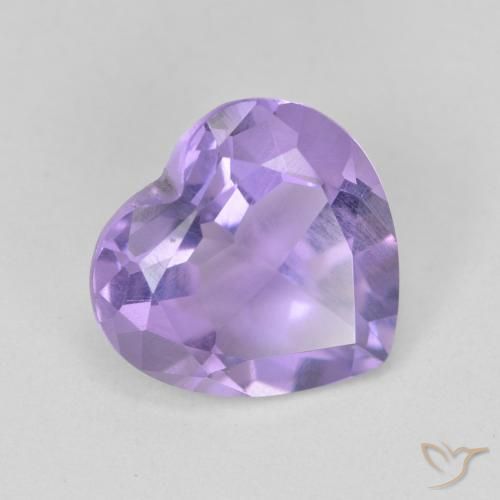 3.02克拉天然紫水晶，心形，VS