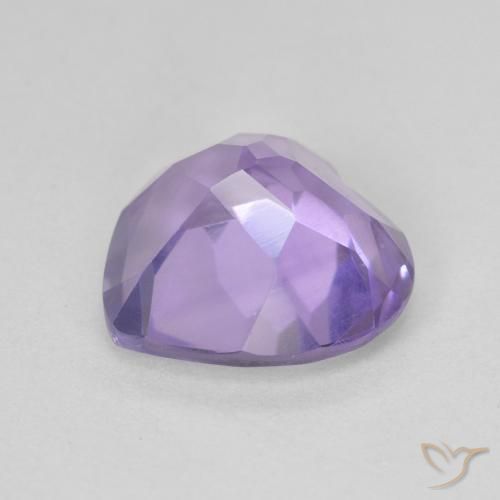 3.02克拉天然紫水晶，心形，VS