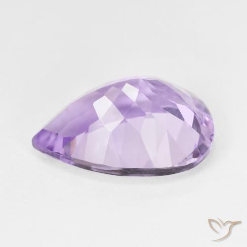 7.29克拉天然紫水晶，梨形，VVS-VS