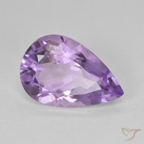 4.81克拉天然紫水晶，梨形，VVS-VS