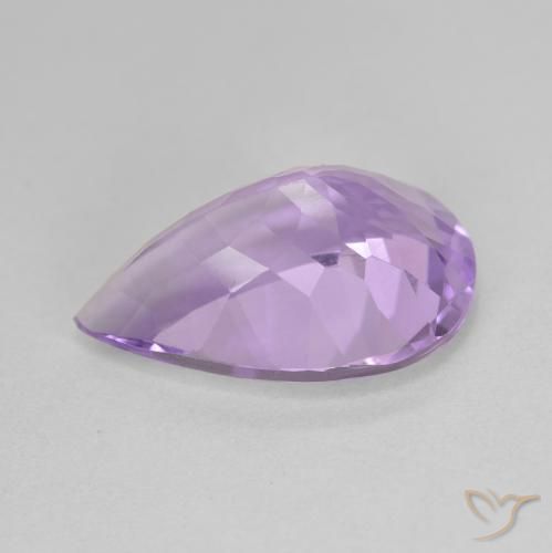 4.81克拉天然紫水晶，梨形，VVS-VS