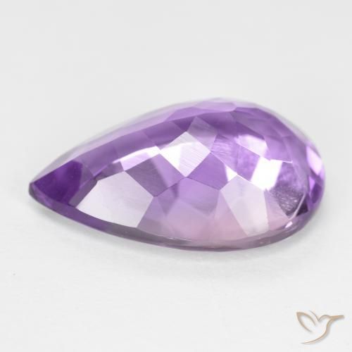 8.35克拉天然紫水晶，梨形，VVS-VS