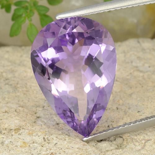 9.43ct 天然 深紫罗兰色 紫水晶, 梨形, VVS-VS
