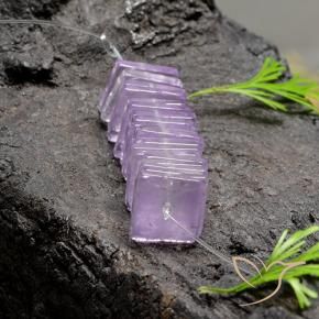 14.64克拉天然紫水晶，正方形，透明