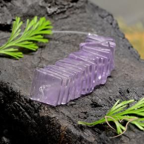 14.64克拉天然紫水晶，正方形，透明