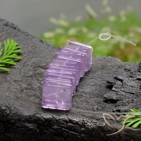 15.13克拉天然紫水晶，正方形，透明