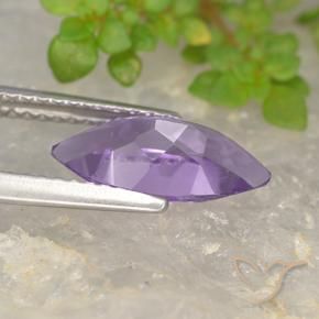 1.57克拉天然紫水晶，榄尖形，VS