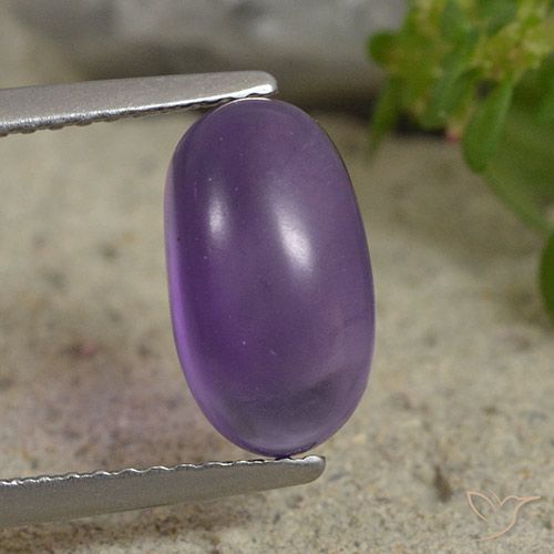 2.77克拉天然紫水晶，椭圆形，透明