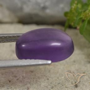 2.77克拉天然紫水晶，椭圆形，透明