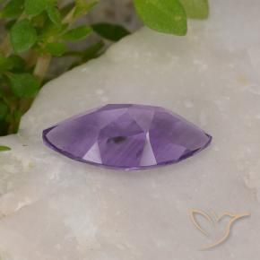 1.51克拉天然紫水晶，榄尖形，VS