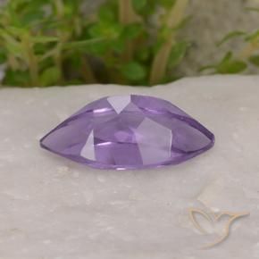 1.82克拉天然紫水晶，榄尖形，VS
