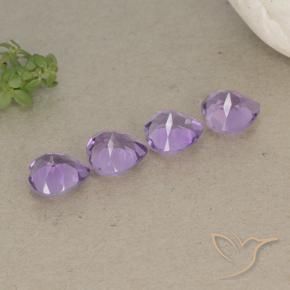 2.83克拉天然紫水晶，心形，VVS-VS