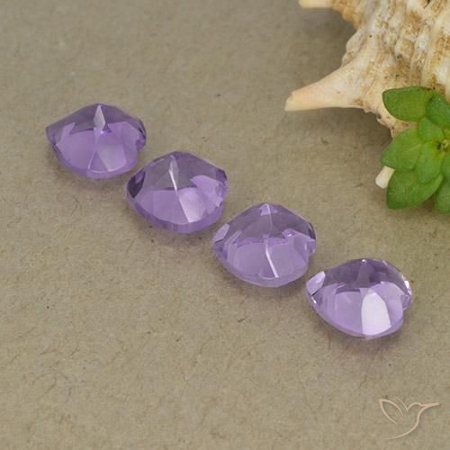 3.12克拉天然紫水晶，心形，VVS-VS