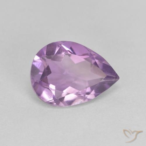 1.48克拉天然紫水晶，梨形，VVS-VS