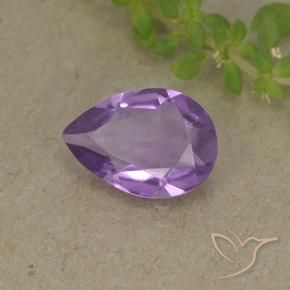 1.40克拉天然紫水晶，梨形，VVS-VS
