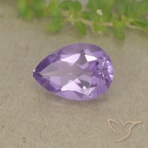 1.75克拉天然紫水晶，梨形，VVS-VS